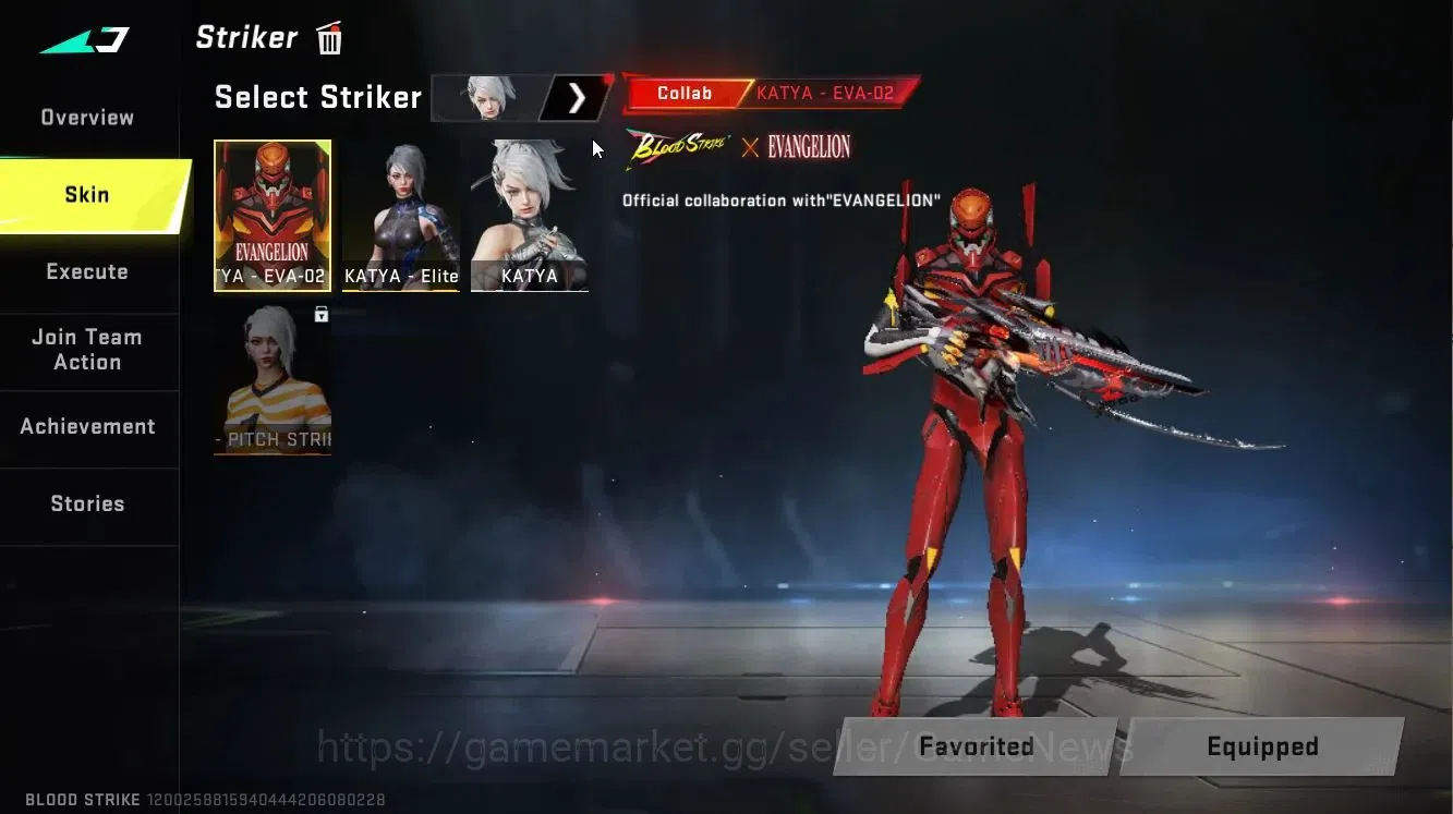 Blood Strike Accounts ASIA|ETERNAL JET-Comet|Collab BLEACH[Byakuya,MCX,M image 3