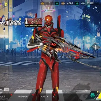 Blood Strike Collab Skin ASIA|ETERNAL JET-Comet|Collab BLEACH[Byakuya,MCX,M image 1