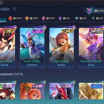 Mobile Legends: Bang Bang Collector GLOBAL Hero 132 Skin 313|Legend franco|Prime YZ|Na image 1