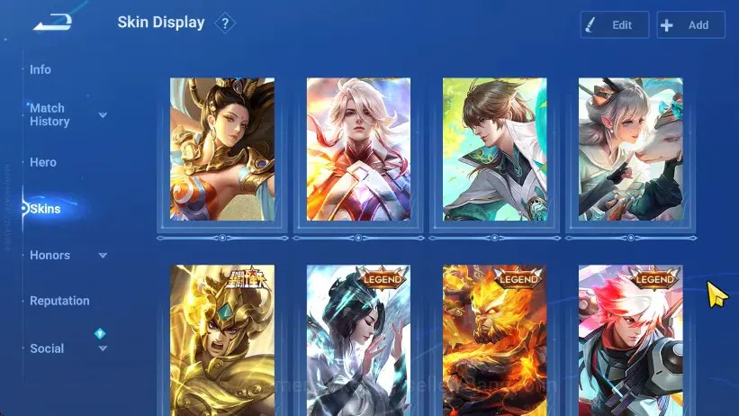Honor of Kings Accounts Global| 112H 282S |2 Mythic Lubu, Stone |AOT Eren, image 19