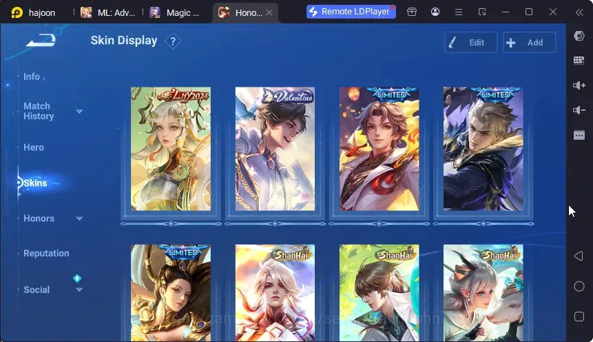 Honor of Kings Accounts Global| 112H 282S |2 Mythic Lubu, Stone |AOT Eren, image 20
