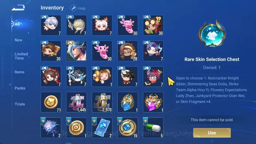 Honor of Kings Accounts Global| 112H 282S |2 Mythic Lubu, Stone |AOT Eren, image 4