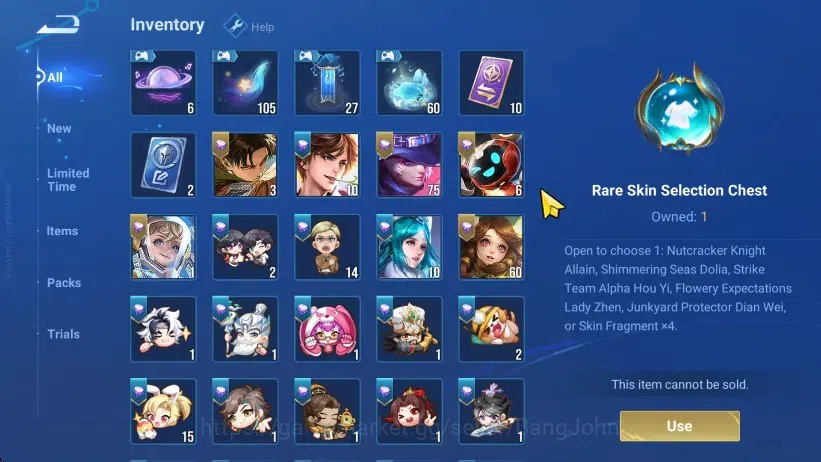 Honor of Kings Accounts Global| 112H 282S |2 Mythic Lubu, Stone |AOT Eren, image 6