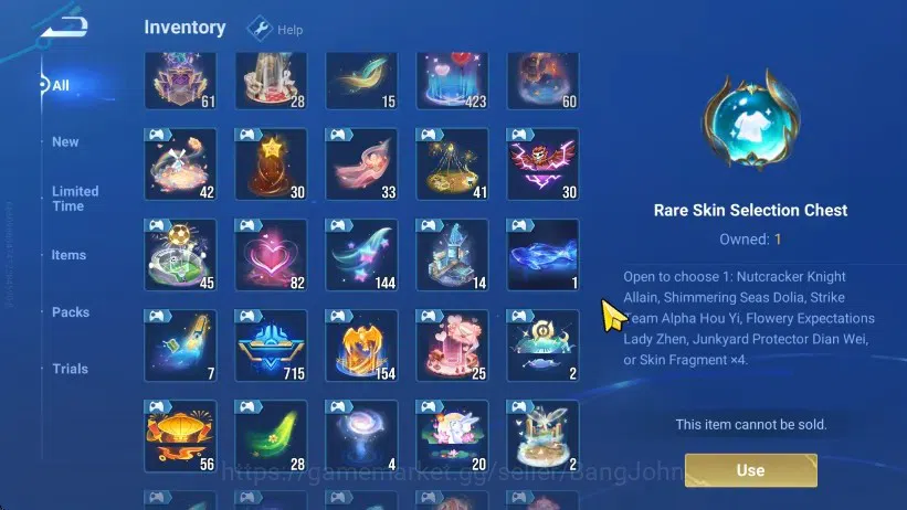 Honor of Kings Accounts Global| 112H 282S |2 Mythic Lubu, Stone |AOT Eren, image 8