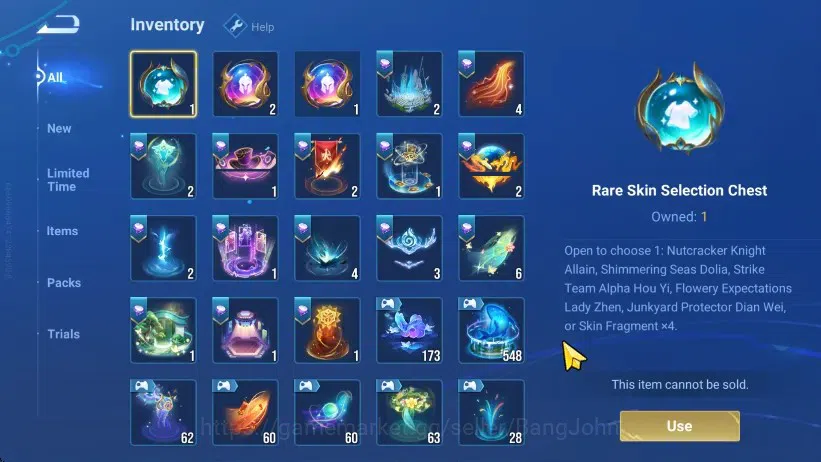 Honor of Kings Accounts Global| 112H 282S |2 Mythic Lubu, Stone |AOT Eren, image 9