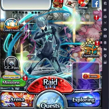 Grand Summoners End-Game Global | Rank 94 |UltinatePaladinRoy Lv,120TW,Houk image 1