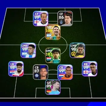 eFootball Accounts Legends & Iconic Players Android|PW 2872|New Lionel Messi Big T,Lionel Messi Show T,Frank Rijkaard Epic