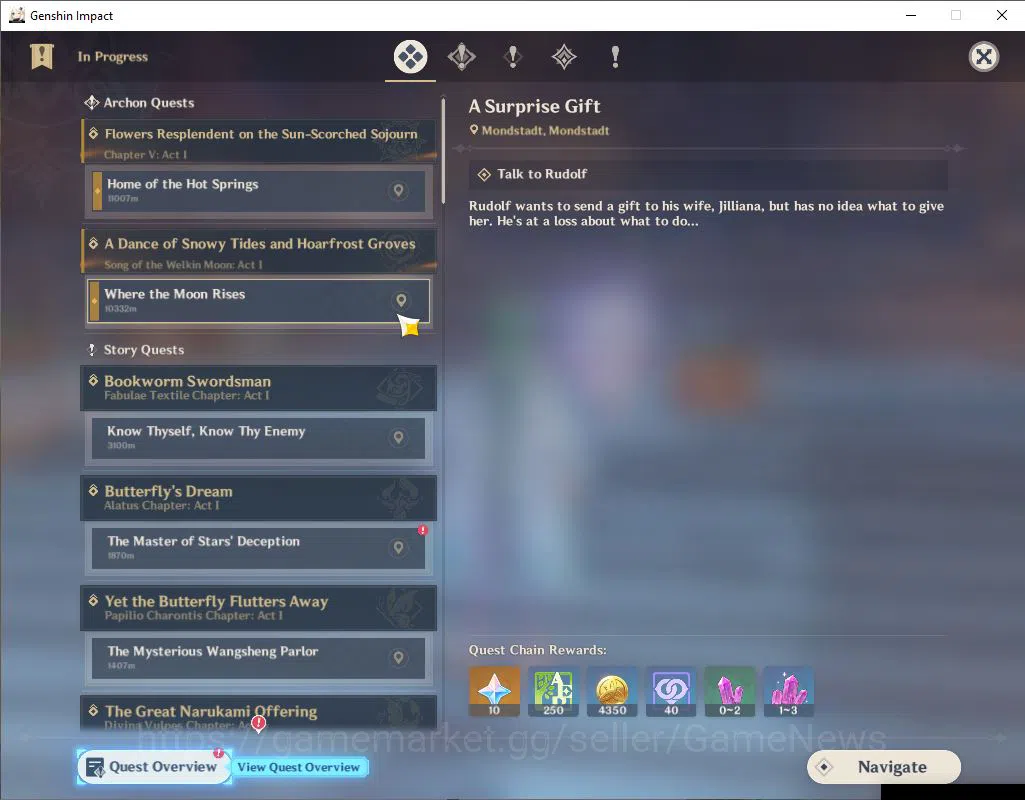 Genshin Impact Accounts Asia|AR56|10 Limited+3(*5WEP)|Hutao+Sign,Furina,Ra image 10