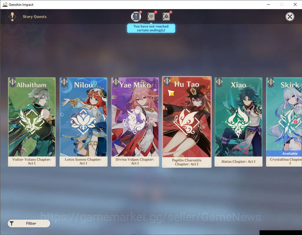 Genshin Impact Accounts Asia|AR56|10 Limited+3(*5WEP)|Hutao+Sign,Furina,Ra image 11