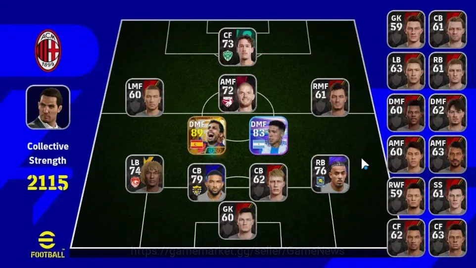 eFootball Accounts Starter Android|Fresh Starter|Big Time Rodri 19 Jul'26||Check SS|Take Mail|PES2026|EF2589 1