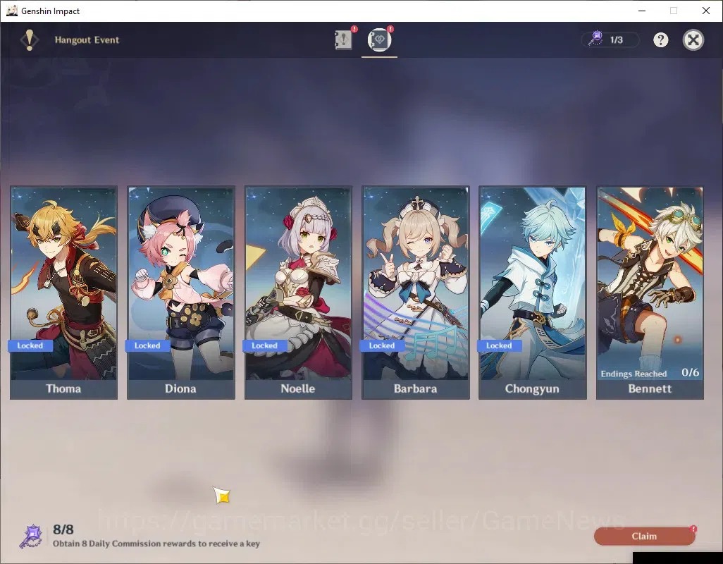 Genshin Impact Accounts ASIA|AR 45 Can Ascend|2 Limited + 3 (*5Standard)|N image 17
