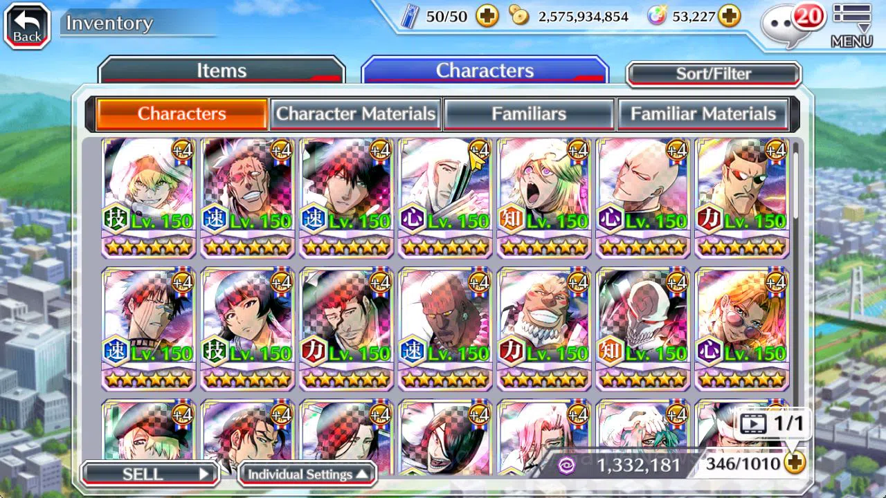 Bleach: Brave Souls Accounts [GLOBAL]53K Orbs|TYBW26(BazzB,Jugram),Rukia 10th A image 7