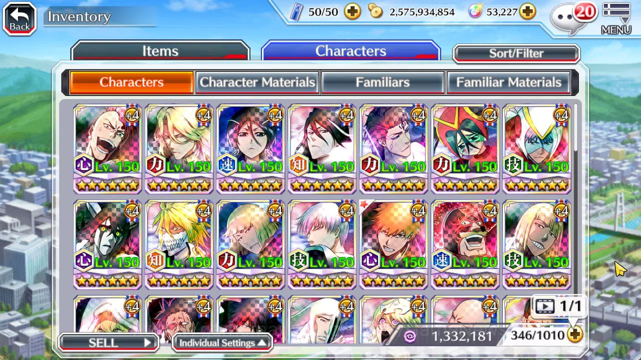 Bleach: Brave Souls Accounts [GLOBAL]53K Orbs|TYBW26(BazzB,Jugram),Rukia 10th A image 9