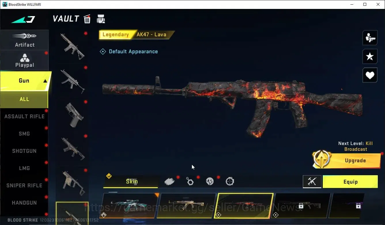 Blood Strike Accounts ASIA|MELEE Scythe-SandStorm,7 ULTRA [Ethan,Ran,Kra image 16