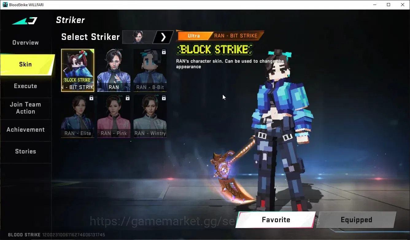 Blood Strike Accounts ASIA|MELEE Scythe-SandStorm,7 ULTRA [Ethan,Ran,Kra image 5