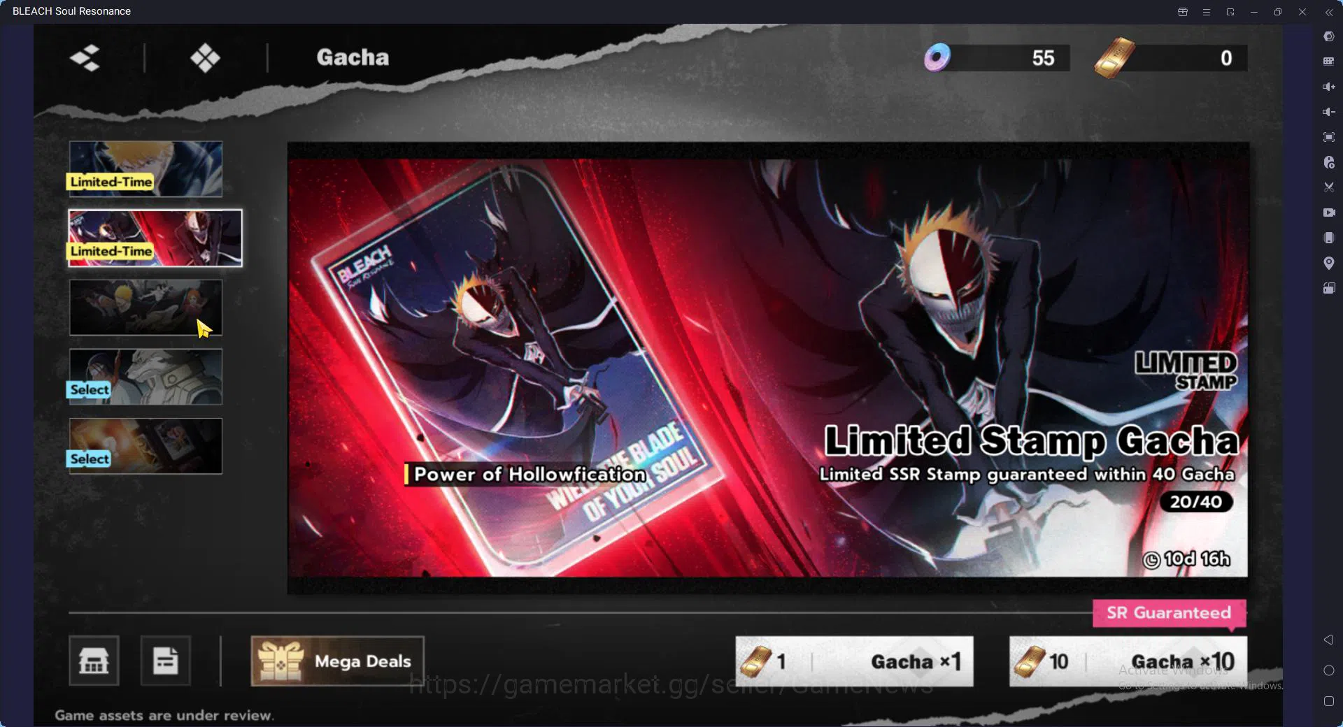 BLEACH: Soul Resonance Accounts [Nuverse SEA Server]Lv 15|Ch.3|2 SSR(Ichigo Bankai image 9