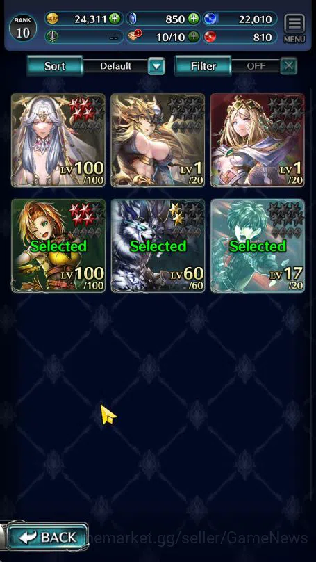 Last Cloudia Low-End Global Rank 10|TopTierUnits (SM Sera, Knight OG Ma image 1