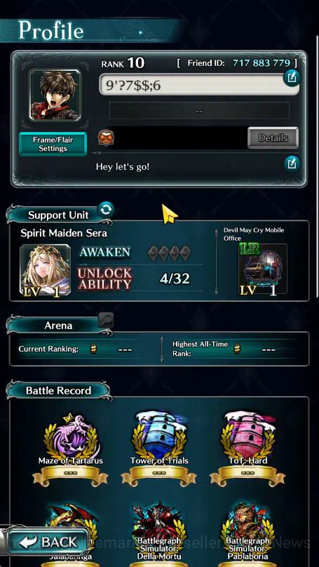 Last Cloudia Accounts Low-End Global Rank 10|TopTierUnits (SM Sera, Knight OG Mauna, G Ilaha)|1 LR 5 SSR Ark|Story Challenge 6