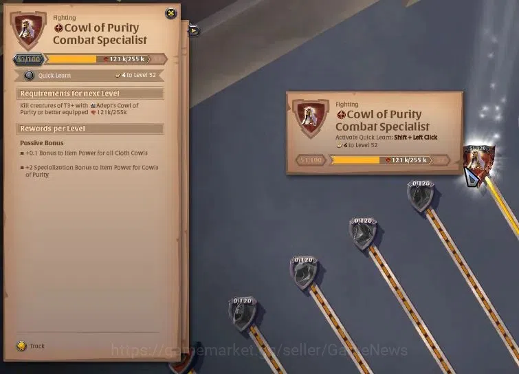 Albion Online Accounts ASIA | 20,6M Total Fame - 2,6M Silver - 9,43M Bank image 12