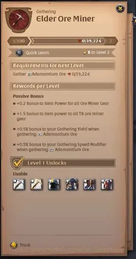 Albion Online Accounts ASIA | 20,6M Total Fame - 2,6M Silver - 9,43M Bank image 5