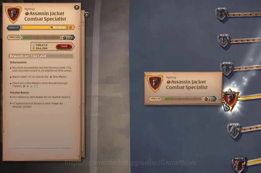 Albion Online Accounts ASIA | 20,6M Total Fame - 2,6M Silver - 9,43M Bank image 9