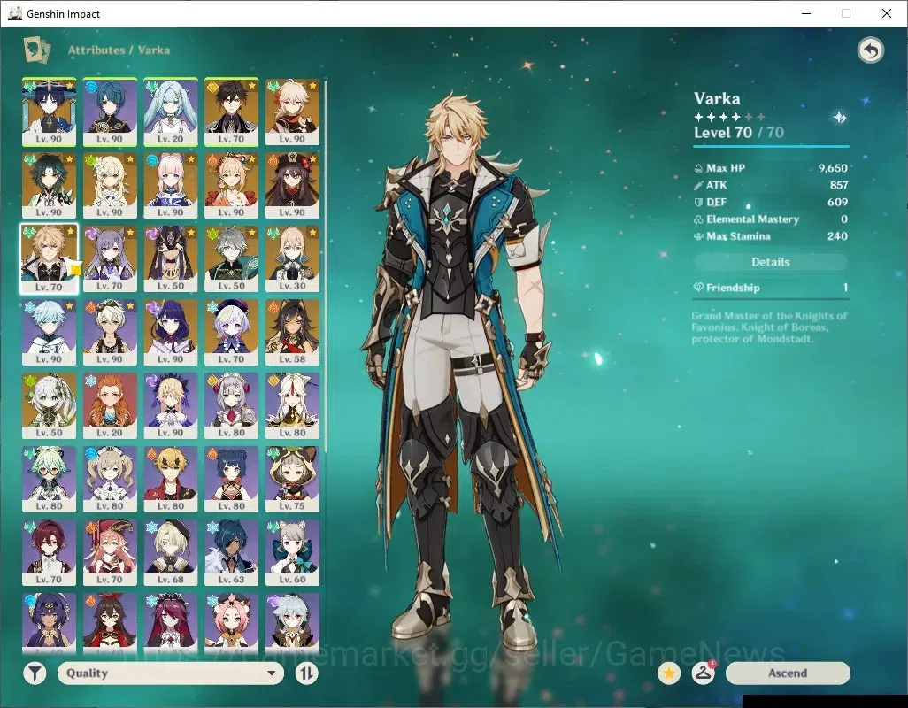 Genshin Impact Accounts ASIA|AR 57|11 Limited+6(*5Wep)|(Hu Tao,Xiao)+Sign, image 10