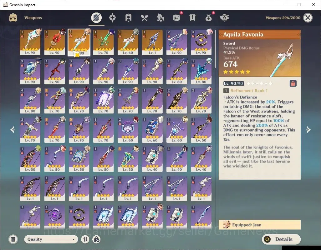 Genshin Impact Accounts ASIA|AR 57|11 Limited+6(*5Wep)|(Hu Tao,Xiao)+Sign, image 17