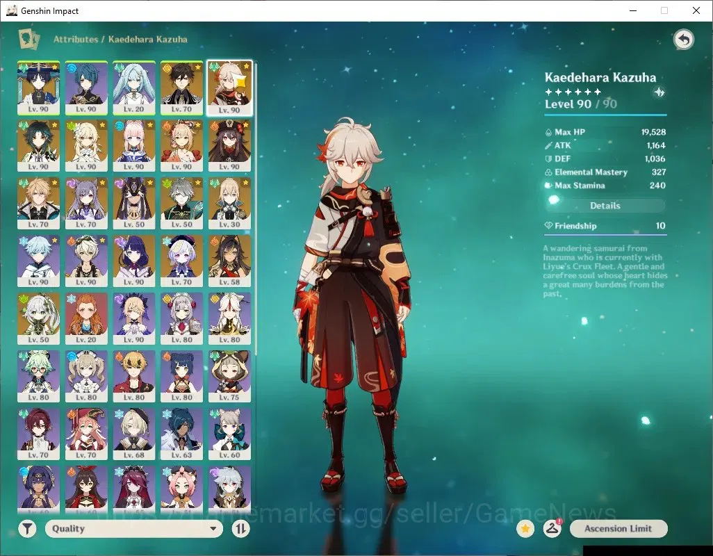 Genshin Impact Accounts ASIA|AR 57|11 Limited+6(*5Wep)|(Hu Tao,Xiao)+Sign, image 5
