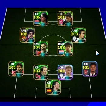 eFootball Accounts Legends & Iconic Players Android|25 Epic Johan Cruyff,Steven Gerrard,Franco Baresi,Frank