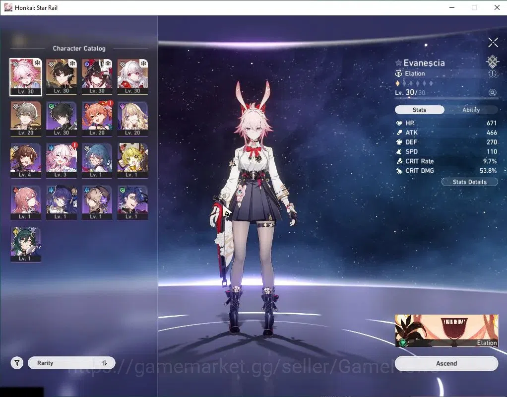Honkai Star Rail Accounts Asia|TL 17|2 Golden Companion Spirit|3 Limited|Eva image 4