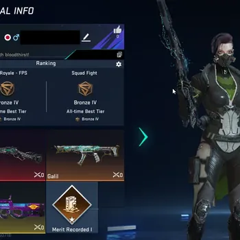 Blood Strike Accounts Starter ASIA|starter|1 eternal:M1887-Netherflame lvl 2|1 ultra:Galil|2 Legendary:P90,M4A1|EoT