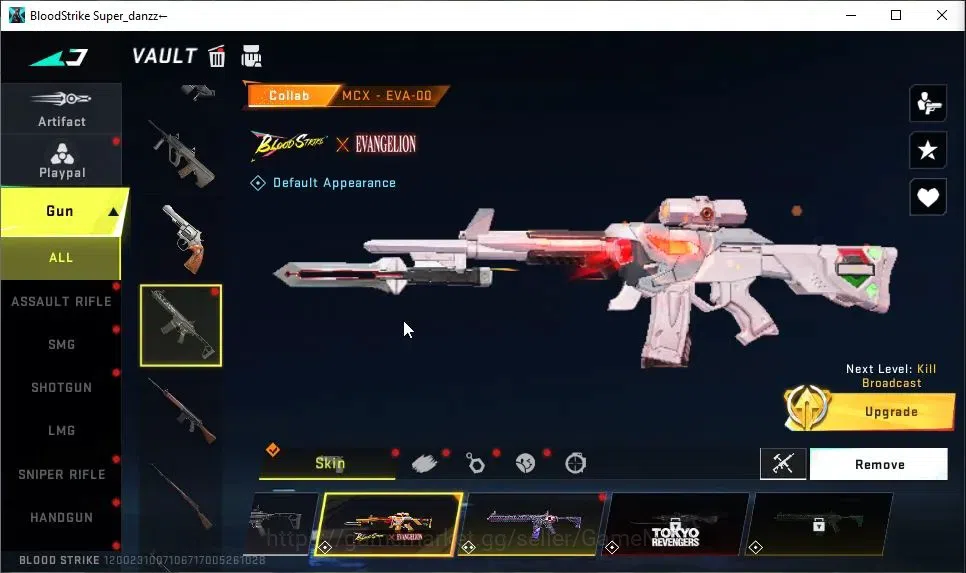 Blood Strike Accounts ASIA|ULTRA UMP45-Oni Piercer Lv2|Collab BLEACH Bya image 6
