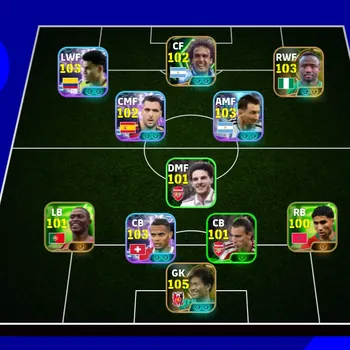 eFootball Accounts Legends & Iconic Players COLECTIVE 3169+ | NEW TIJAN BABANGDIA x SHISIKAWA SUSAKU x G BATISTUTA x LUIS