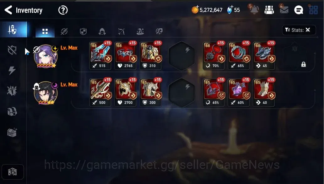 Epic Seven Accounts GLOBAL Unverif|NewEra|2 ML (SP aria, DLilibet,Sage image 16