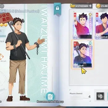 HAIKYU!! FLY HIGH Accounts SEA Lvl 59|4 SP [(Iwaizumi,Oikawa,Kuroo)+Memo,Nish image 1
