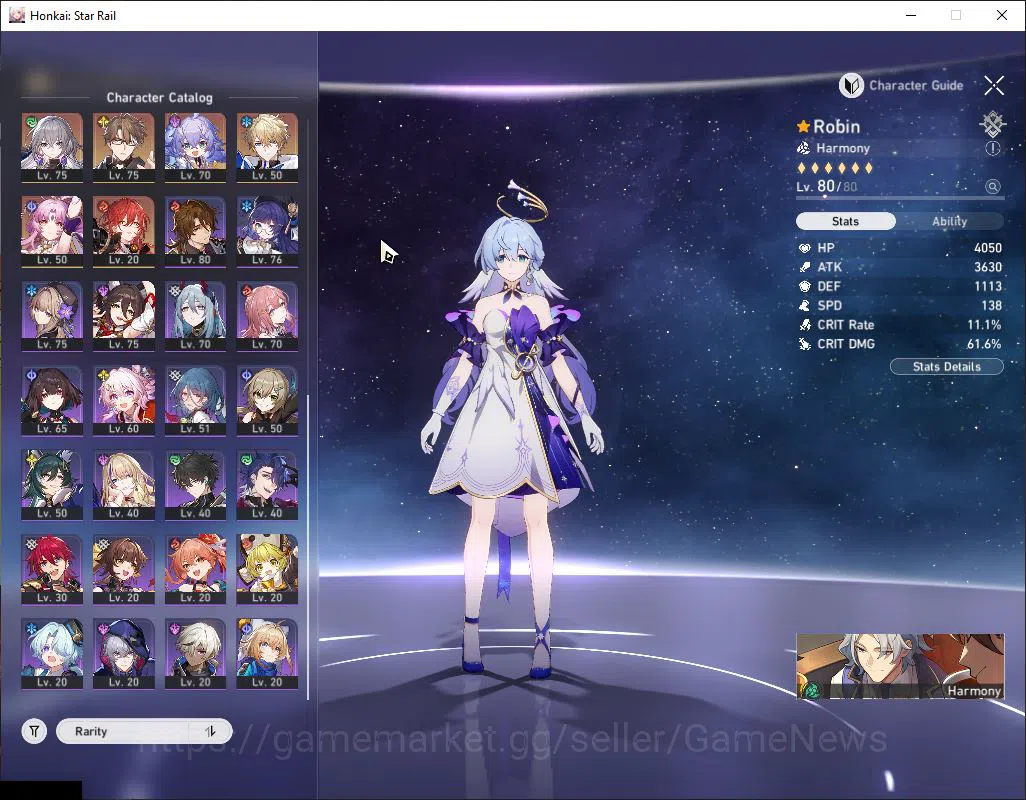 Honkai Star Rail Accounts Asia|TL 70|20 Limited|[Castorice,Acheron,Firefly,H image 14
