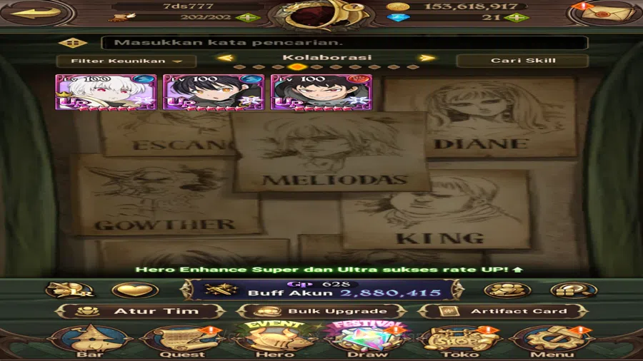 The Seven Deadly Sins: Grand Cross Accounts GLOBAL|2.8M CC|1LR Elizabeth,Full Collab Fire forc image 10