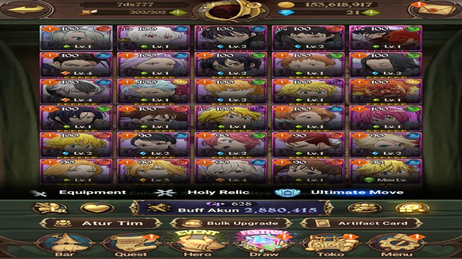 The Seven Deadly Sins: Grand Cross Accounts GLOBAL|2.8M CC|1LR Elizabeth,Full Collab Fire forc image 12
