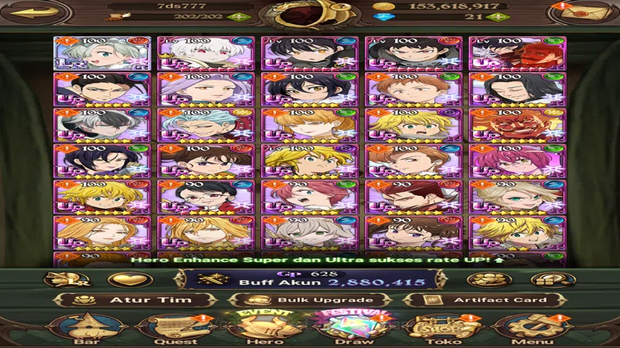 The Seven Deadly Sins: Grand Cross Accounts GLOBAL|2.8M CC|1LR Elizabeth,Full Collab Fire forc image 9