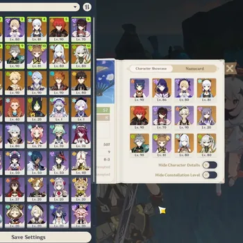 Genshin Impact Accounts Others Asia|AR 57|11 Limited + 6(*5