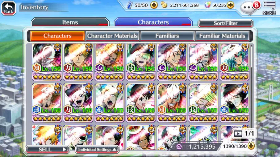 Bleach: Brave Souls Accounts [GLOBAL]50K Orb|10thAnniv[Rukia],9thAnniv[Kenpachi image 10