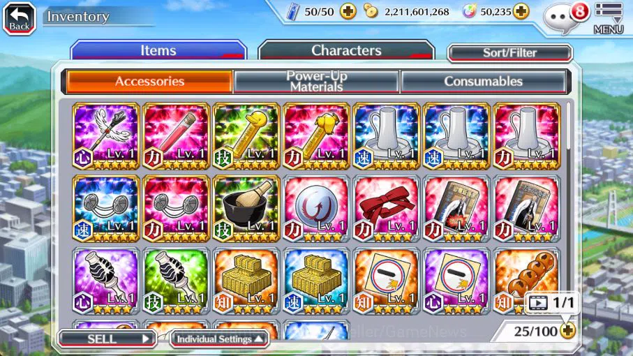Bleach: Brave Souls Accounts [GLOBAL]50K Orb|10thAnniv[Rukia],9thAnniv[Kenpachi image 18