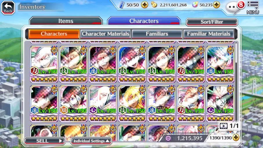 Bleach: Brave Souls Accounts [GLOBAL]50K Orb|10thAnniv[Rukia],9thAnniv[Kenpachi image 9