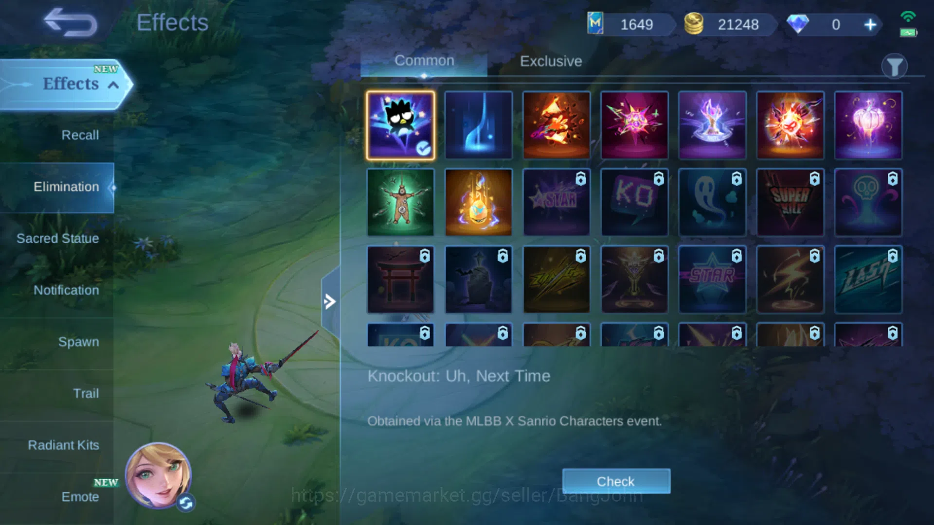 Mobile Legends: Bang Bang Accounts Others Hero 108 | Skin 155 | Emblem All Max | Lightborn Harith | Lightborn Tigreal | Epic 18