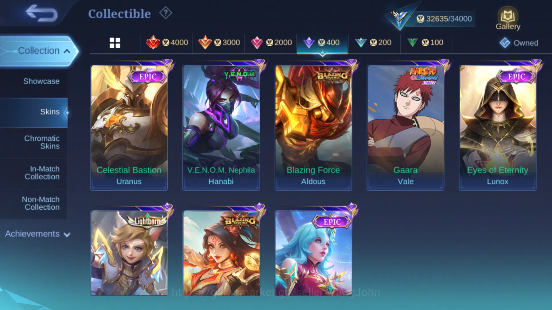 Mobile Legends: Bang Bang Accounts Others Hero 108 | Skin 155 | Emblem All Max | Lightborn Harith | Lightborn Tigreal | Epic 9