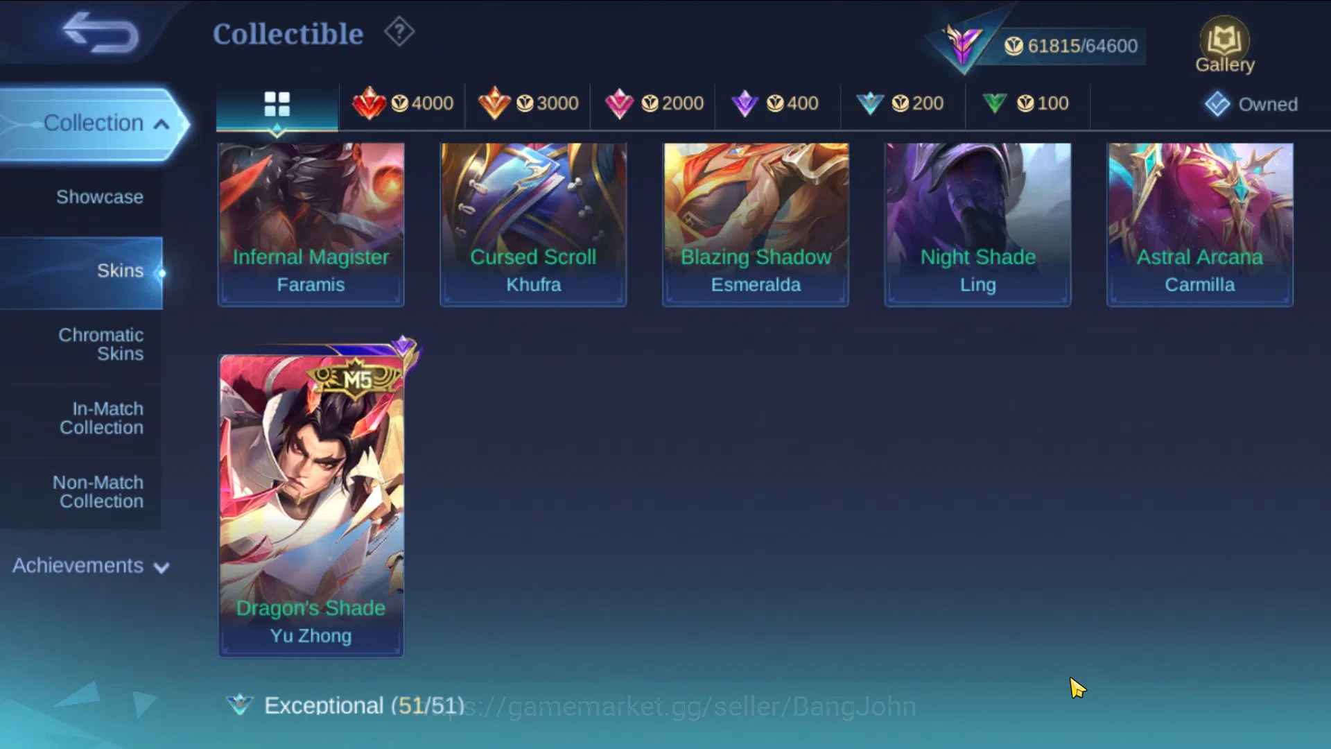 Mobile Legends: Bang Bang Accounts Hero 131, Skin 245|Global Lancelot | Luckybox Lanc image 14