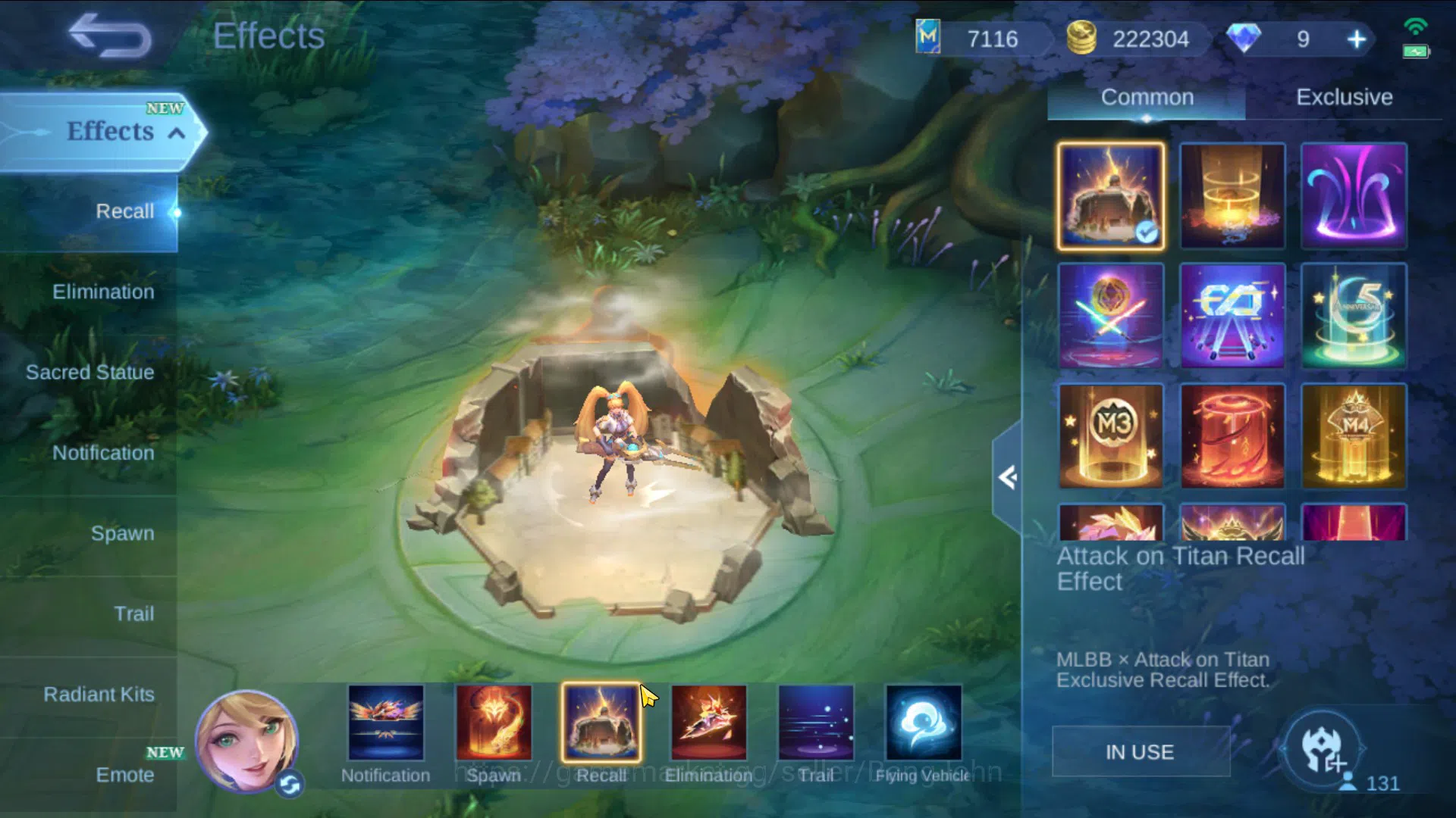 Mobile Legends: Bang Bang Accounts Hero 131, Skin 245|Global Lancelot | Luckybox Lanc image 5