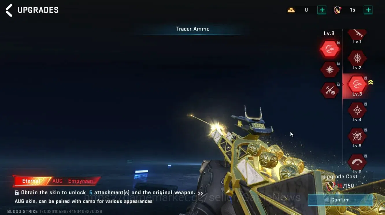 Blood Strike Accounts ASIA|ETERNAL [AUG-Empyrean Lv3]|ULTRA [M700-Boitat image 6