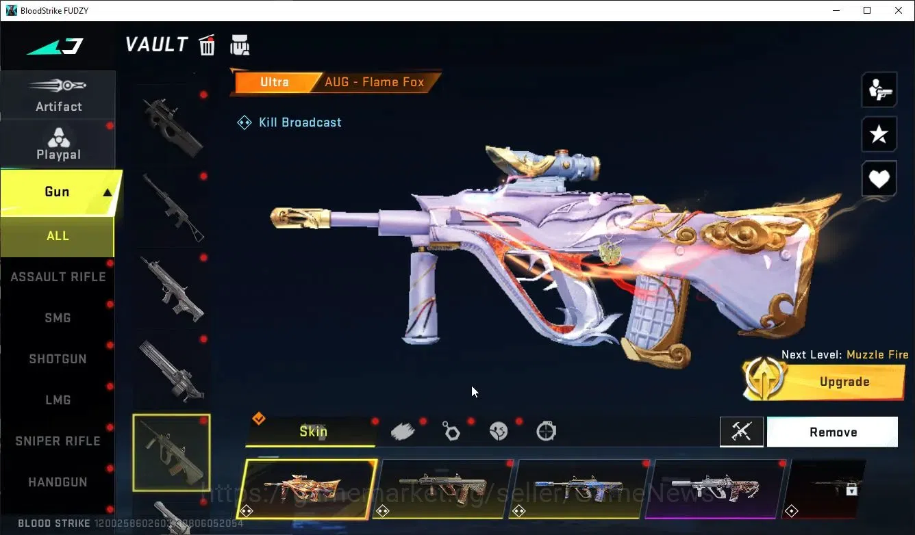 Blood Strike Accounts ASIA|2 MELEE GreatAXE,ButerflyKnife+Collab TR MCX, image 19