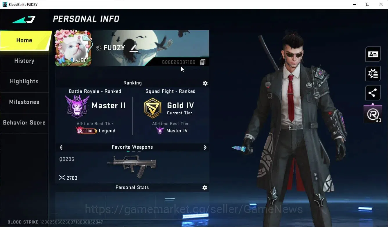 Blood Strike Accounts ASIA|2 MELEE GreatAXE,ButerflyKnife+Collab TR MCX, image 2